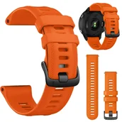 Akcesoria do smartwatchy - Pasek Artnico do Garmin Forerunner 955/745 pomarań - miniaturka - grafika 1