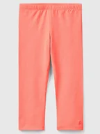 Legginsy - Benetton Legginsy w kolorze jasnoróżowym - miniaturka - grafika 1