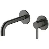 Baterie podtynkowe - Omnires Y bateria umywalkowa podtynkowa kompletna grafit Y1215HGR - miniaturka - grafika 1