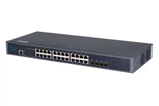 EXTRALINK CHIRON 24 GE PORTS MANAGED SWITCH, 4X 10GE/GE SFP+ - Akcesoria do monitoringu - miniaturka - grafika 2