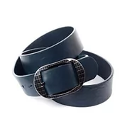 Paski - Anthoni Crown Pasek Męski, Niebieski (Dunk E L Blau 080), 8/rozmiar producenta: 100 - miniaturka - grafika 1