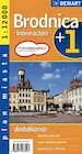 Plan miasta - Brodnica/Inowrocław 1:12 000 DEMART - Książki podróżnicze - miniaturka - grafika 1