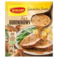 Sosy w torebkach - Winiary Jak u Mamy Sos borowikowy 33 g - miniaturka - grafika 1