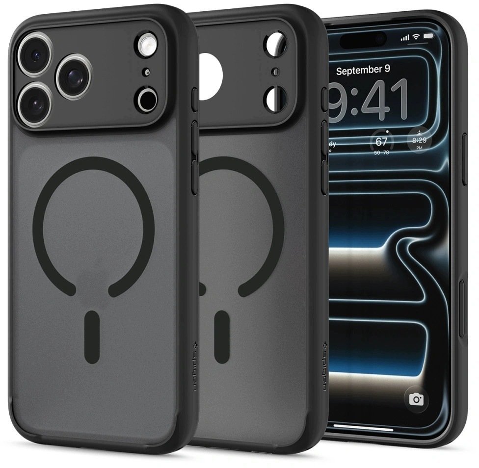 Spigen Etui Ultra Hybrid MagSafe do Apple iPhone 17 Pro Max / 18 Pro Max Frost Black SPN17545
