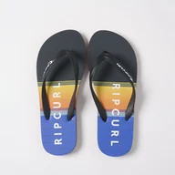 Klapki i japonki męskie - Męskie Japonki RIP CURL BREAKER OPEN TOE 19XMOT_1163 – Czarny - miniaturka - grafika 1