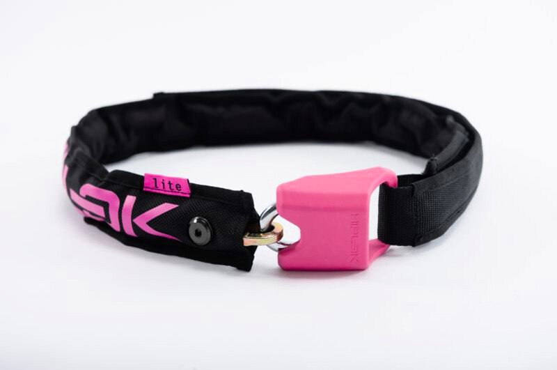 Blokada na rower Hiplok Lite Pink