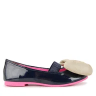 Buty dla dziewczynek - Baleriny Billieblush U20583 Granatowy - miniaturka - grafika 1