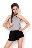 Piżamy damskie - KOMPLET MILA (kolor granat, rozmiar L) - miniaturka - grafika 1