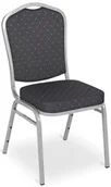 Krzesła - Czarne sztaplowane krzesło bankietowe G6-W56 - miniaturka - grafika 1