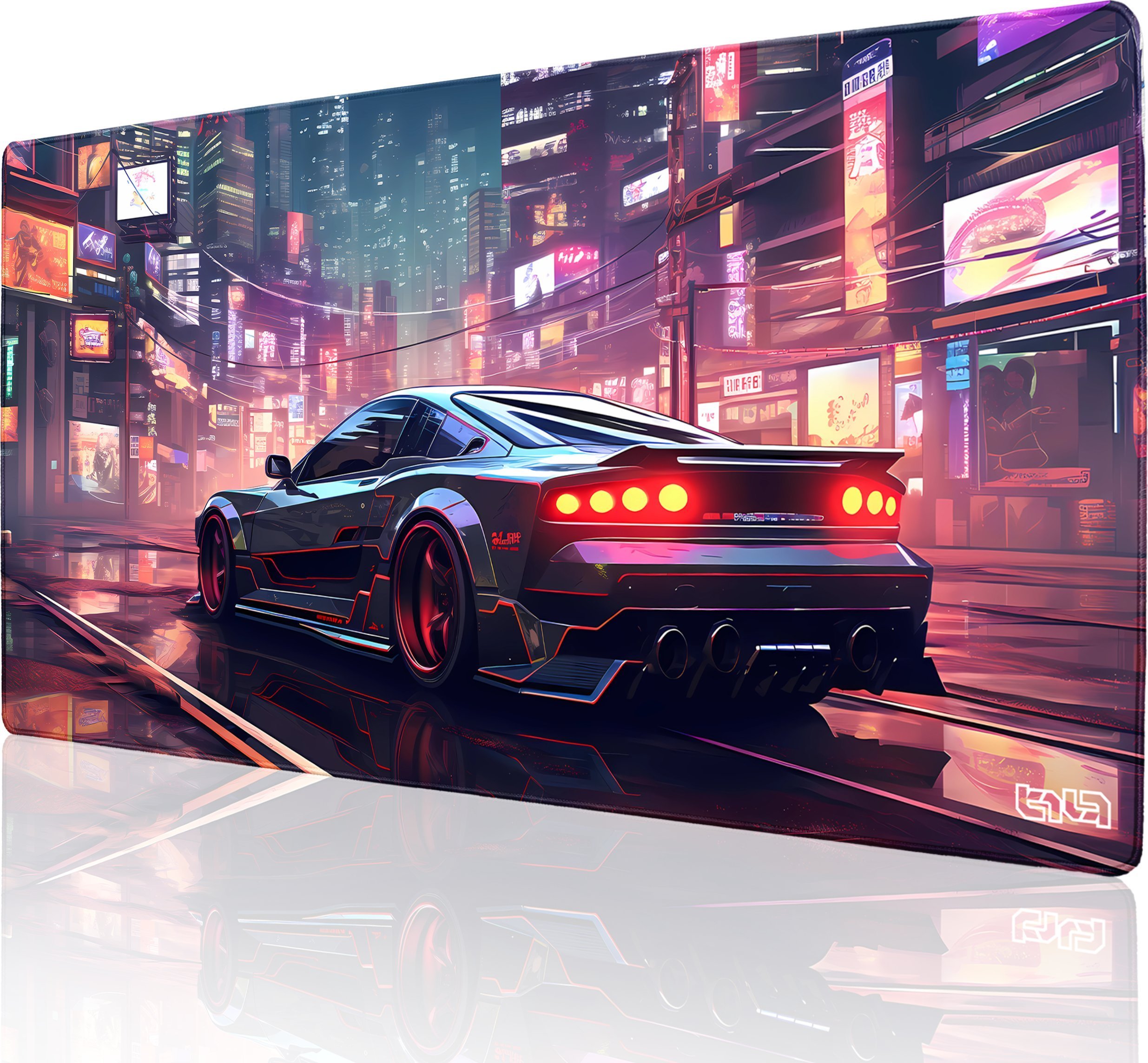 Podkładka Tilt PODKŁADKA POD KLAWIATURĘ Tokio po Zmroku 100x50 TILT Wytrzymała Na biurko