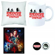Gadżety dla niej i dla niego - Zestaw Plakat + PODUSZKA + KUBEK STRANGER THINGS - miniaturka - grafika 1
