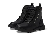 Botki damskie - Geox Dziewczyna Eclair Botki, czarny, 36 EU - miniaturka - grafika 1