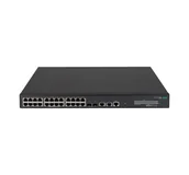 Switche - HPE FlexNetwork 5140 24G POE+2SFP+2XGT EI Zarządzany L3 Gigabit Ethernet (10/100/1000) Obsługa PoE 1U JL823A#ABB - miniaturka - grafika 1