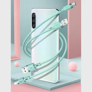 Joyroom kabel USB - USB Typ C 2,4A 1,2 m (S-1224N2 Green) - Kable USB - miniaturka - grafika 2