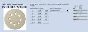 Klingspor Krążek szlifierski 125 mm, 100 szt, p 40 - Akcesoria do elektronarzędzi - miniaturka - grafika 1