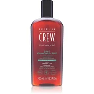 Szampony do włosów - American Crew Chamomile & Pine Relaksujący szampon 3 w 1 450ml - miniaturka - grafika 1