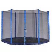 Akcesoria do trampolin - Spartan Siatka ochronna do trampoliny 305 cm, niebieska - 3 nogi, 6 słupków - miniaturka - grafika 1