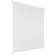 Rolety - vidaXL Roleta prysznicowa 100 x 240 cm, biała - miniaturka - grafika 1