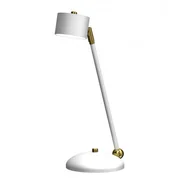 Czarno-złota lampka biurkowa z abażurem - 4X N021 R8-C45