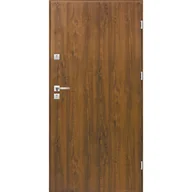 Drzwi zewnętrzne - Drzwi stalowe zewnętrzne prawe Magnum 80P orzech 207,5 cm - miniaturka - grafika 1