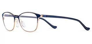 Okulary przeciwsłoneczne - Safilo Damskie okulary przeciwsłoneczne PROFILO 01, niebieskie złoto, 53, Niebieskie złoto. - grafika 1