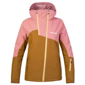Kurtki i kamizelki sportowe damskie - Damska kurtka narciarska Hannah Maky Col Rozmiar: S / Kolor: brązowy - miniaturka - grafika 1