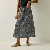 Sukienki i spódnice sportowe - Regatta Life Spódnica damska Flamenca Monochrome Ditsy Bloom, Cotton, Rozmiar: 12 - miniaturka - grafika 1