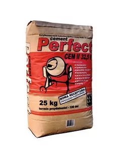 Cement portlandzki wieloskładnikowy Włodar Perfect II/C-M (V-LL) 32,5R 25 kg - Inne materiały budowlane - miniaturka - grafika 1