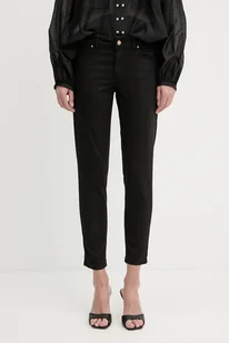 Fracomina jeansy BELLA damskie kolor czarny FP25SV8000W67601 - Spodnie damskie - miniaturka - grafika 1