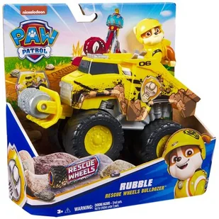 PAW PATROL REASCURE POJAZD RUBBLE 6069304 WB2 Spin Master - Samochody i pojazdy dla dzieci - miniaturka - grafika 1