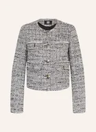 Marynarki i żakiety damskie - Riani Kurtka Bouclé Z Błyszczącą Przędzą grau - miniaturka - grafika 1