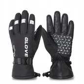 Rękawiczki rowerowe - Rękawiczki zimowe na zimę na rower na narty na snowboard w góry mtb enduro - miniaturka - grafika 1