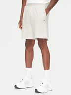 Spodenki męskie - Tommy Jeans Szorty sportowe Entry Graphic DM0DM21369 Beżowy Regular Fit - miniaturka - grafika 1