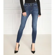 Spodnie damskie - GUESS Jeansy SHAPE UP | Skinny fit - miniaturka - grafika 1
