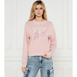 GUESS Bluza Regular Fit - Bluzy damskie - miniaturka - grafika 1