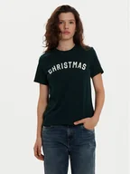 Koszulki i topy damskie - ONLY T-Shirt Frenzy 15331044 Zielony Relaxed Fit - miniaturka - grafika 1