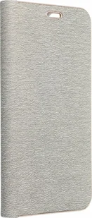 OEM Kabura LUNA Book Gold do IPHONE 16 Pro srebrny - Etui i futerały do telefonów - miniaturka - grafika 1