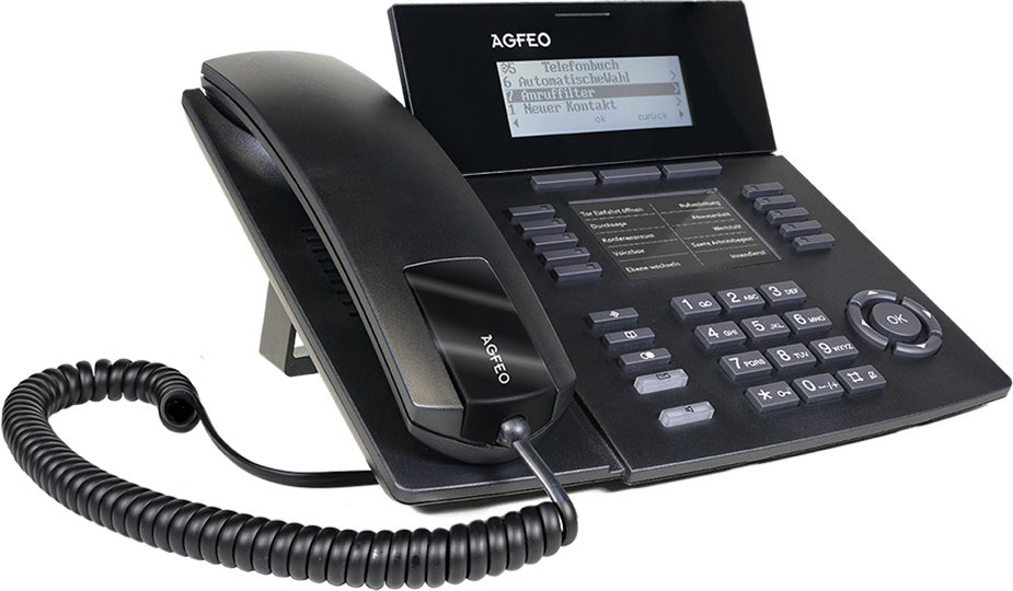 AGFEO ST 54 IP telefon VoIP Czarny