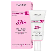Kosmetyki pod oczy - Floslek Laboratorium Ceramides. 3D Rich Cream, krem-maska pod oczy, 30 ml - miniaturka - grafika 1