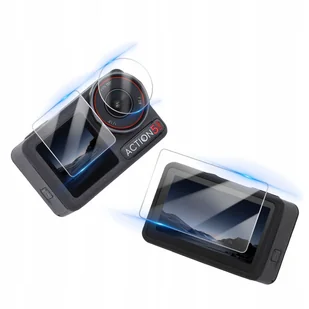 Osłona Ochronna Ochrona Na 2x Ekran + Obiektyw 3w1 Do Dji Osmo Action 5 Pro / Oa5-bhm883 - Akcesoria do kamer sportowych - miniaturka - grafika 1