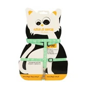 Szelki dla psów - Dingo Szelki+smycz Dla Kota Fun Cat Miętowe - miniaturka - grafika 1