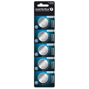 5 x bateria litowa mini everActive CR2450 - Baterie i akcesoria - miniaturka - grafika 1