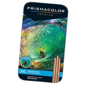 Kredki, ołówki, pastele i pisaki - Prismacolor Premier Watercolor zestaw 36 kredek - miniaturka - grafika 1