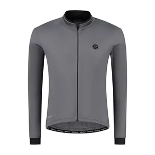 Koszulka rowerowa z długim rękawem męska Rogelli Essential, ocieplana - Bluzy na rower - miniaturka - grafika 1