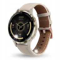 Akcesoria do smartwatchy - PASEK SKÓRZANY DO GARMIN VENU 2s 3s FORERUNNER 255s 265s VIVOACTIVE 3s 4s - miniaturka - grafika 1