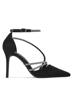 Czółenka - DeeZee Szpilki AJ-1932 Czarny - miniaturka - grafika 1