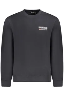 BLUZA NAPAPIJRI BEZ ZAMKA MĘSKA CZARNA - Bluzy męskie - miniaturka - grafika 1
