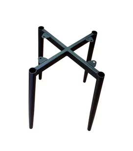 Taboret MAX MG20 turkus  podstawa czarna - Taborety i hokery - miniaturka - grafika 1