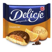 Ciastka - LU Delicje Szampańskie Pomarańczowe 294 g - miniaturka - grafika 1