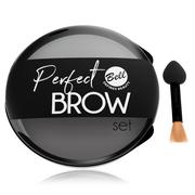 Akcesoria i kosmetyki do stylizacji brwi - Bell HypoAllergenic Eye Brow Set zestaw do stylizacji brwi 03 5g 47416-uniw - miniaturka - grafika 1